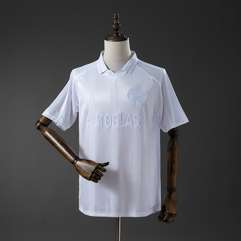 Camiseta retro blanca del Chelsea 98-00, tallas S-XXL